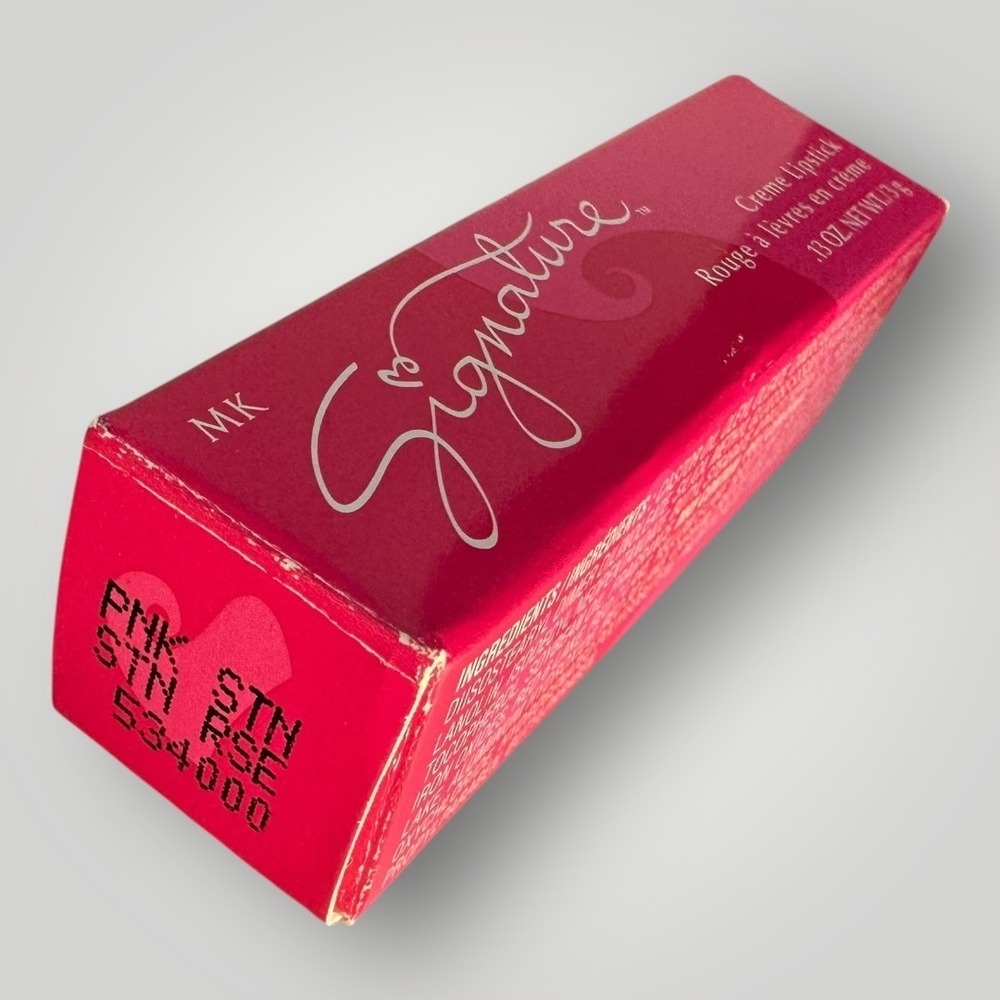 Mary Kay MK Signature Creme Lipstick Pink Satin Rose 534000 New in Box 0.13oz 3g